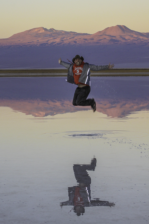 salar lakes jumping